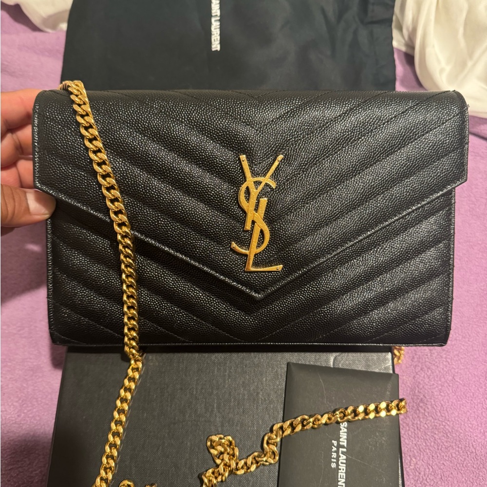 YSL purse  used only twice, perfect condition